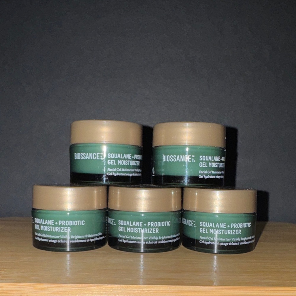 Biossance Squalane + Probiotic Gel Moisturizer New with no box